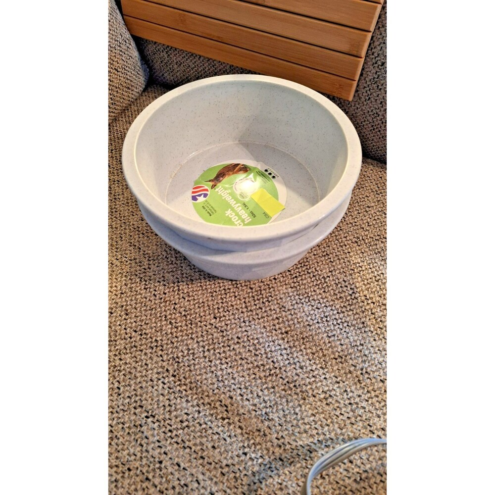 Van Ness Crock Heavyweight Dish‎ Food Bowl for Dogs Large 52 ounces (2)